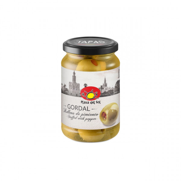 Oliwki gordal nadziewane papryka